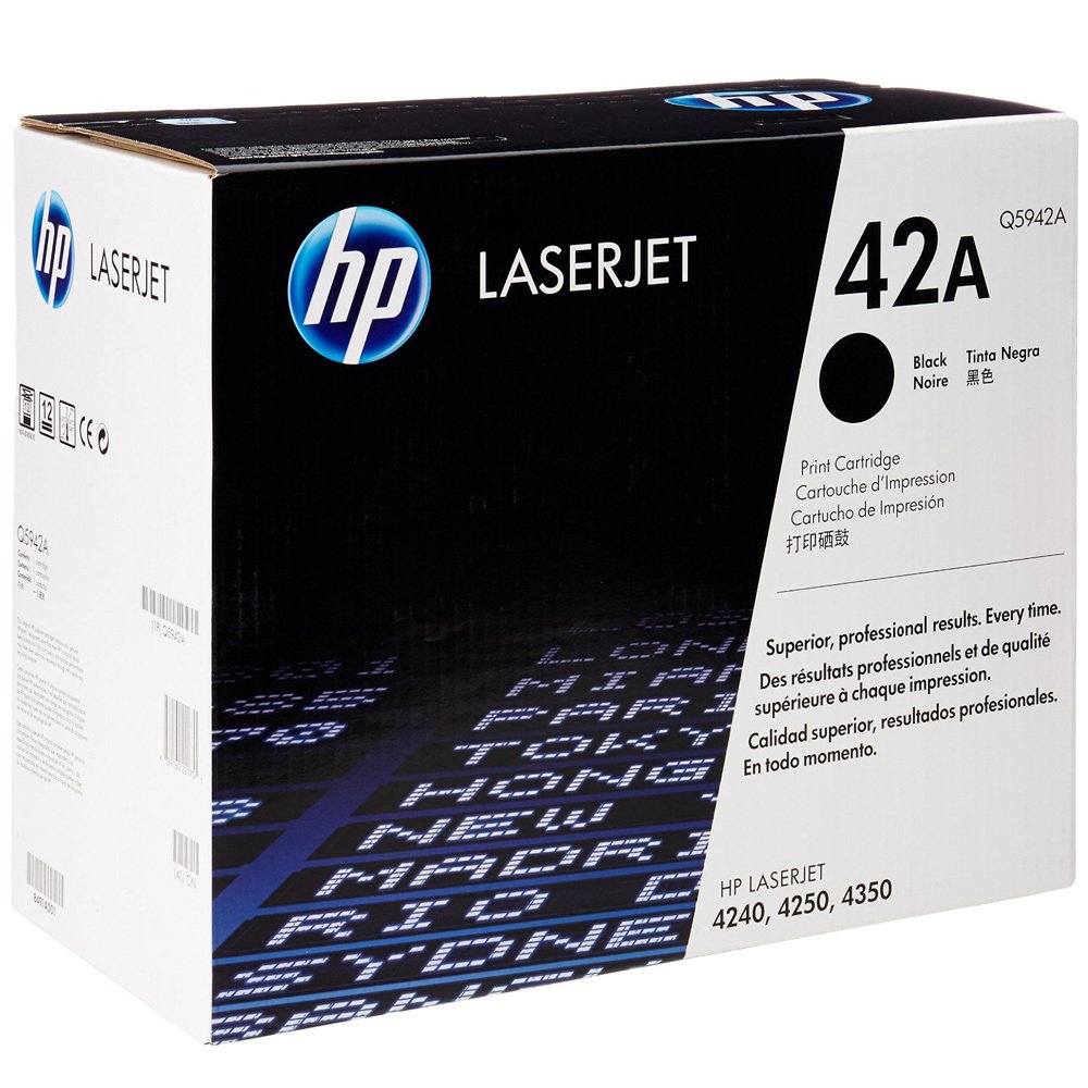 HP 42A Black LaserJet Cartridge